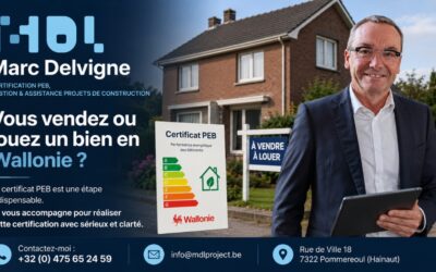 Certification PEB en Wallonie pour vendre ou louer un bien