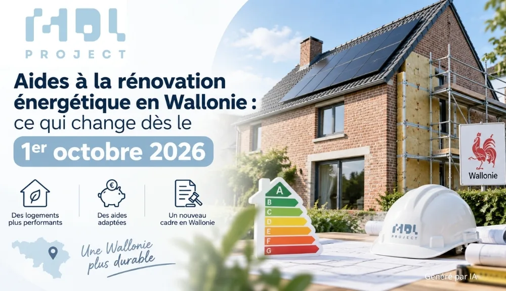 Aides à la rénovation énergétique en Wallonie